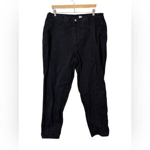 ROCKIES | 22W black denim blue jeans vintage